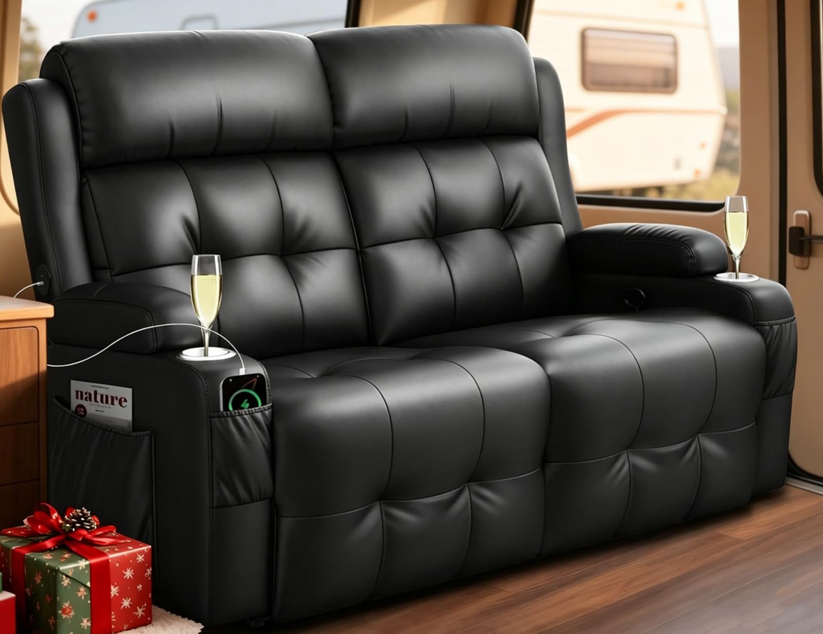 Tiooii Massage Loveseat