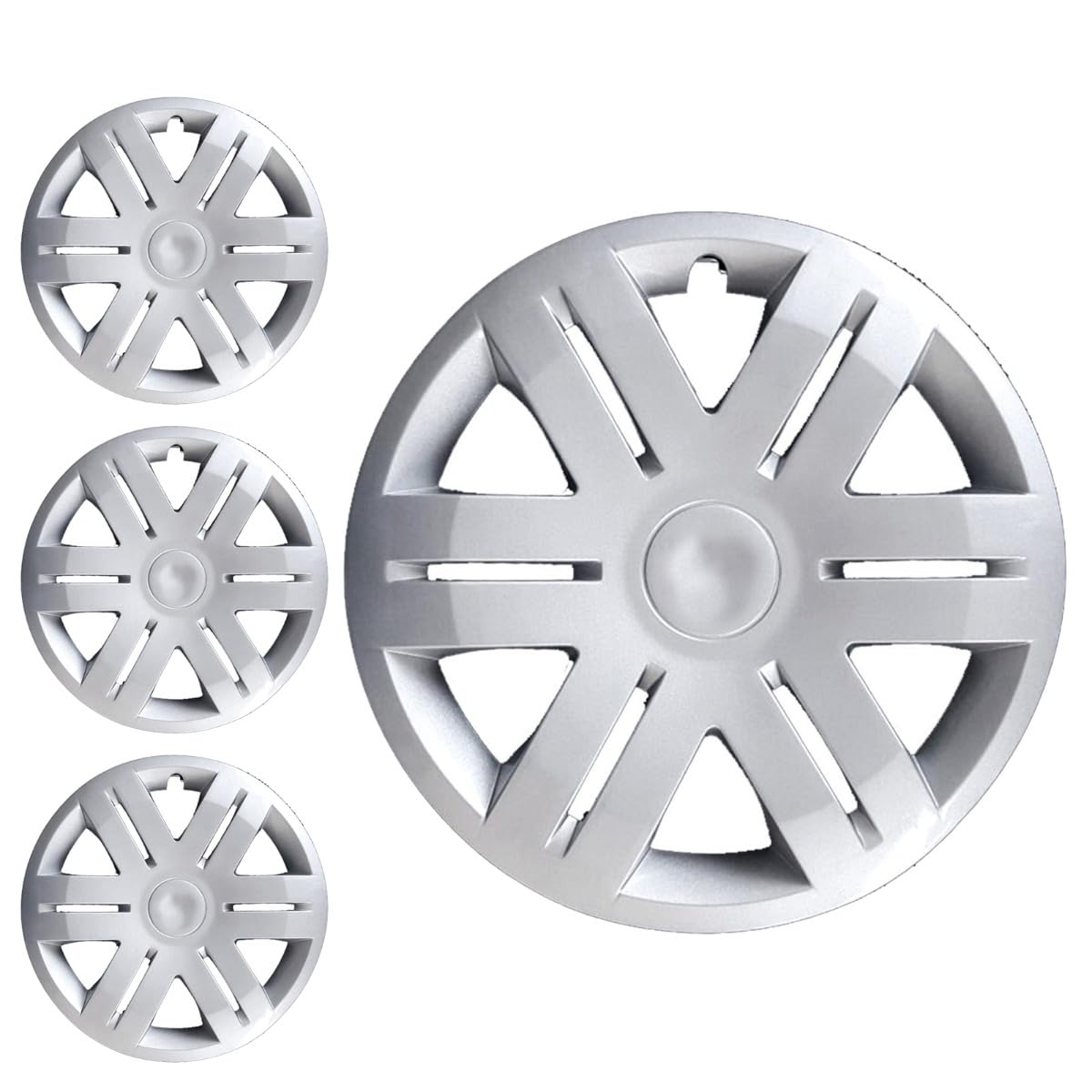 SERIE 4 BORCHIE - 4 COPRICERCHI COPPE RUOTA 16 PER RENAULT TRAFIC