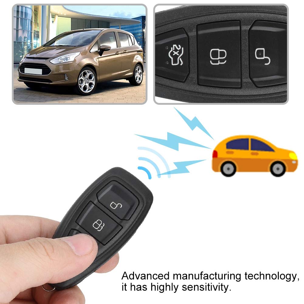 KIMISS 3 Buttons 433Mhz Car Entry Remote Control Key for B- C- S- Focus Grand Mondeo KR55WK48801
