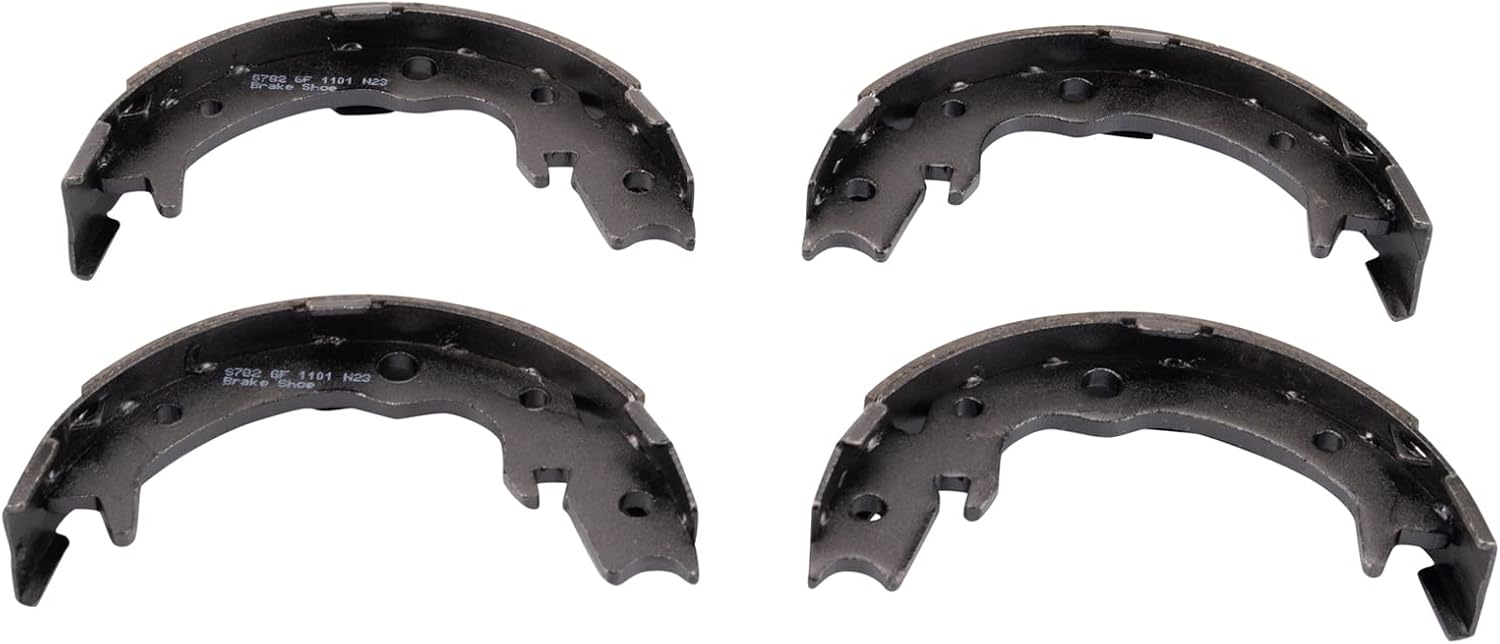 TRQ Rear Parking Brake Shoe Set Compatible with 2001-2003 Acura CL 1996-2004 RL 1999-2008 TL 2002-2004 Honda CR-V 2003-2011 Element 2000-2006 S2000