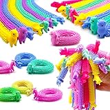 YZXODN 40 Pcs Stretchy Strings Fidget Toys,Colorful Sensory Toys for Boys,Girls,Adults Stress Relief,Anti Anxiety Autism Toys for Kids,Great for Children's Day,Party Favors