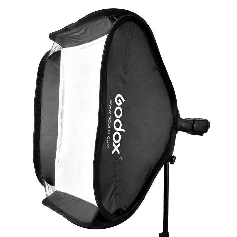 GODOX 60x60 Pieghevole Universale Softbox Con S Stile Staffa Speedlite Per Flash Bowens Supporto Accessori Direction Regolabile Con Tarion Flash Diffusore