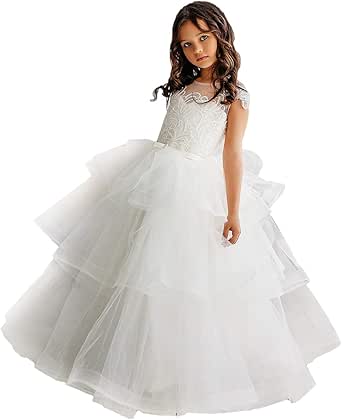 Lito Angels Blumenmädchen Kleid - Weihnachtsballkleid Mit Stirnband