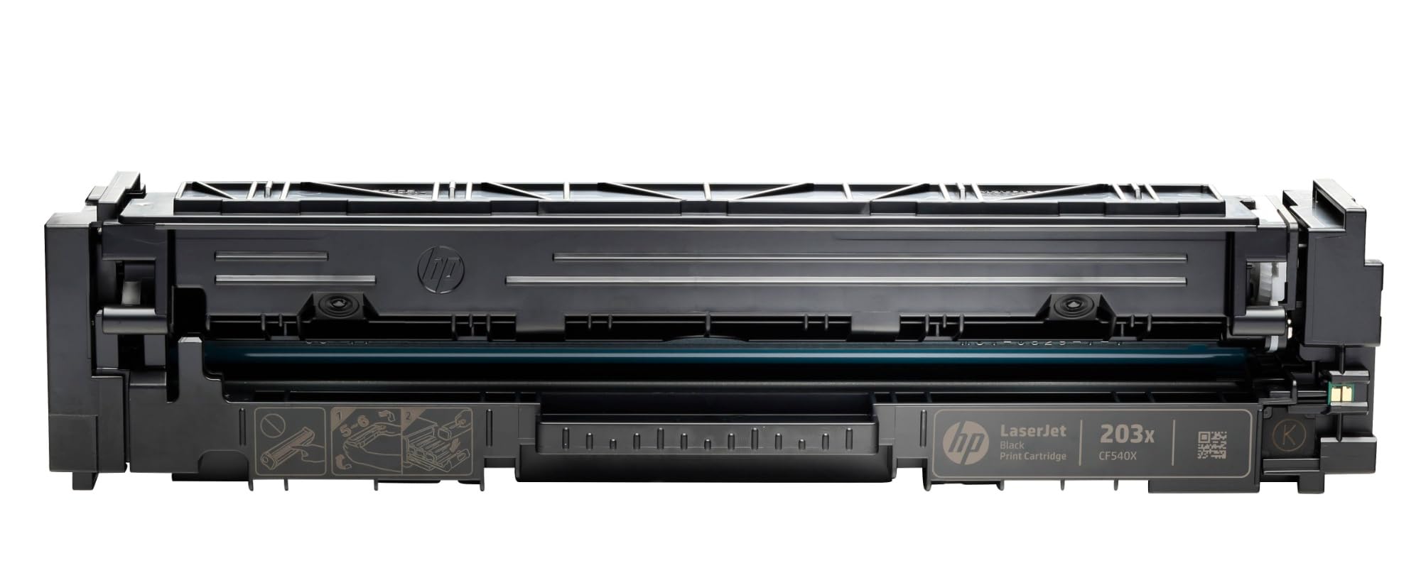 HP 203X CF540X, Cartuccia Toner Originale HP da 3200 Pagine, Compatibile con le Stampanti HP Color LaserJet Pro M254, MFP M280, MFP M281, Nero