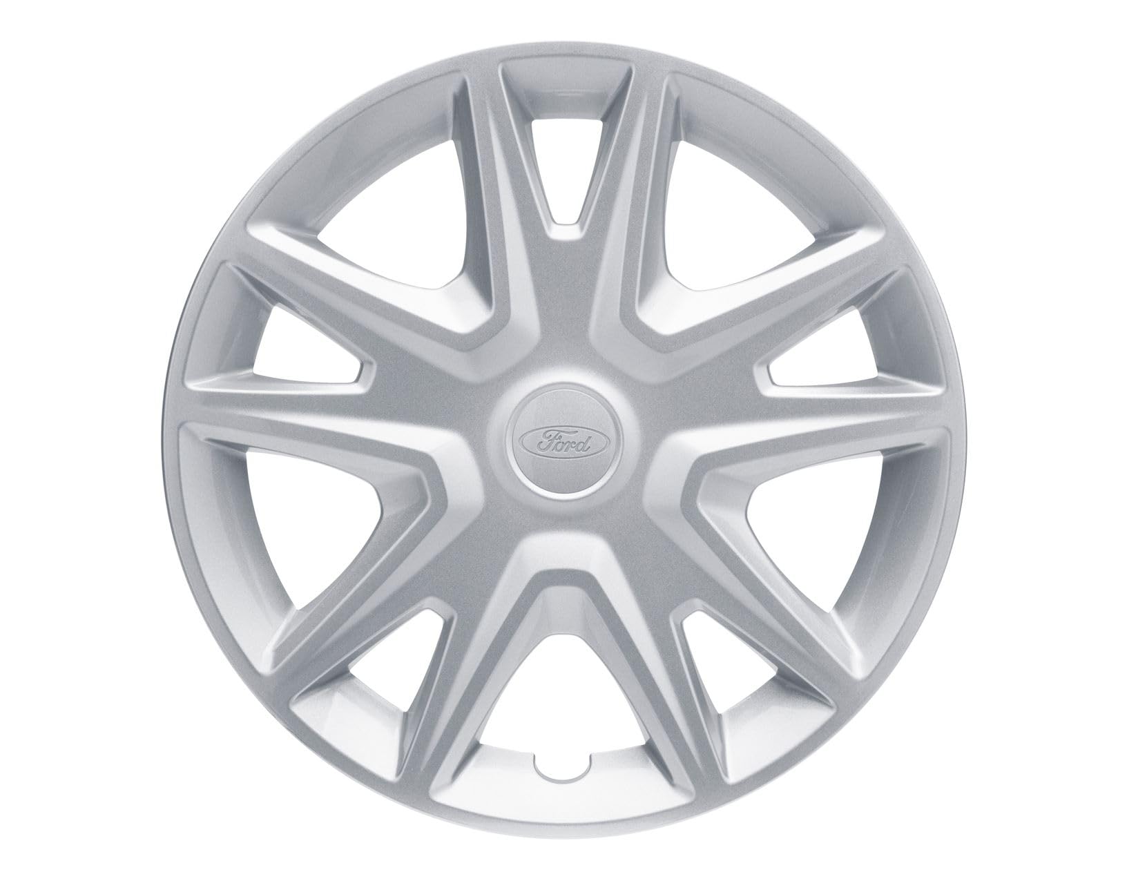 Ford Enjoliveur 15" avec Logo Argenté Origine Constructeur Garantie Compatible avec Fiesta 2017+