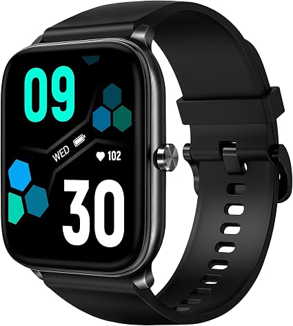 HAYLOU Smartwatch GST, Orologio Fitness Uomo Donna, 1.69'' Full Touch  Sportivo Fitness Tracker Contapassi con Calorie Cardiofrequenzimetro, IP68,  SPO₂, 12 Sportive, Notifiche Messaggi, per Android IOS : Amazon.it:  Elettronica