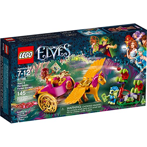 Amazon.com: LEGO Elves Azari & the Goblin Forest Escape 41186