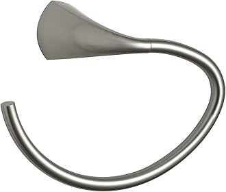 KohlerTowel Ring, Bathroom Towel Ring, Alteo Collection, Brushed Nickel, K-37057-BN