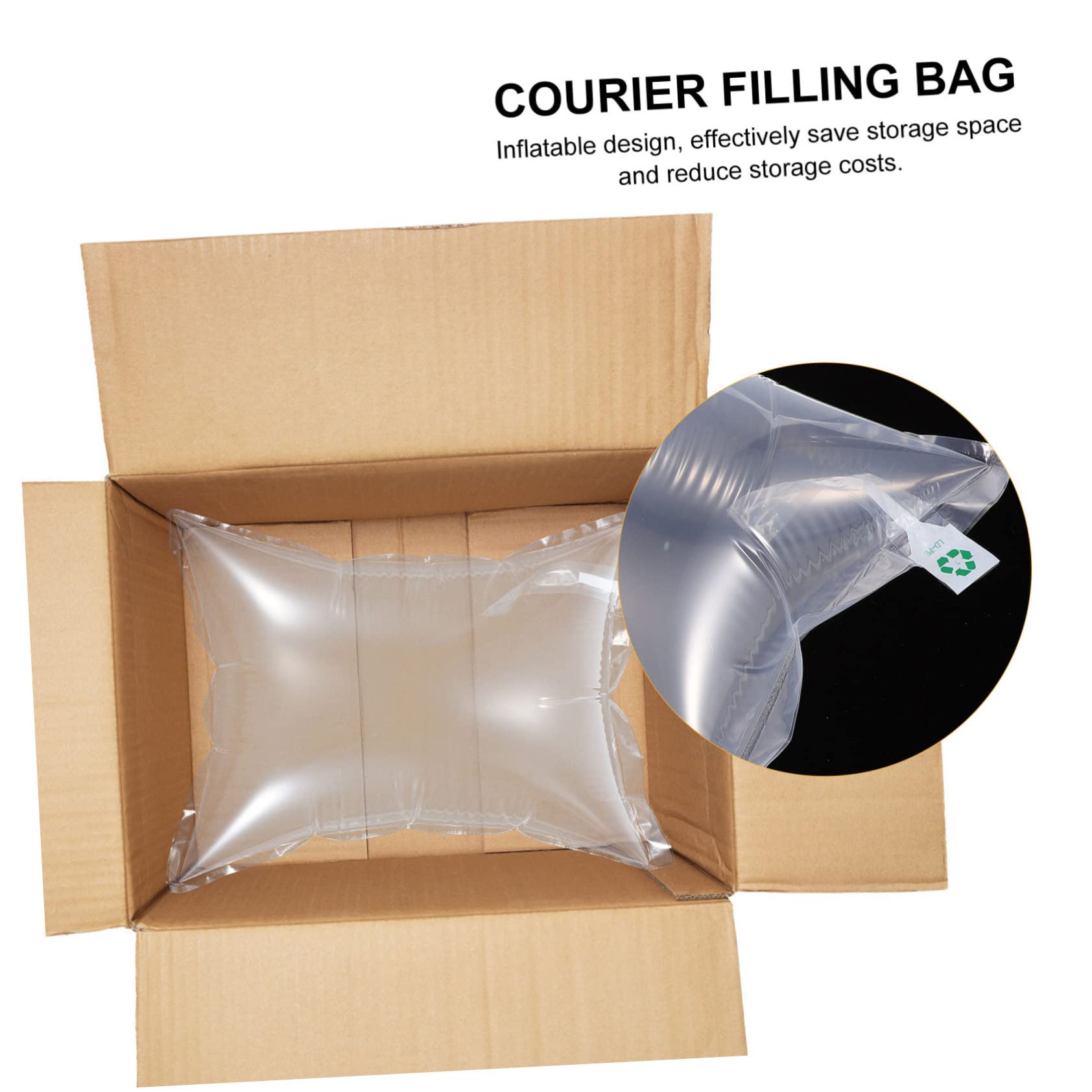 Paquet à Bulles Gonflable 30 Pcs Film Coextrudé Antichoc pour Expédition