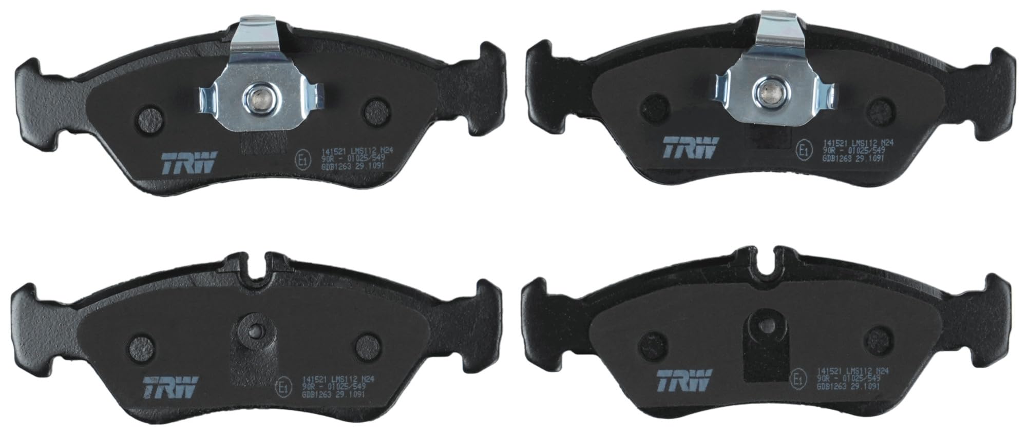 TRW Bremsbelagsatz GDB1263 Mercedes-Benz  Sprinter VW  LT 2 28-35 Bus LT 2 28-46