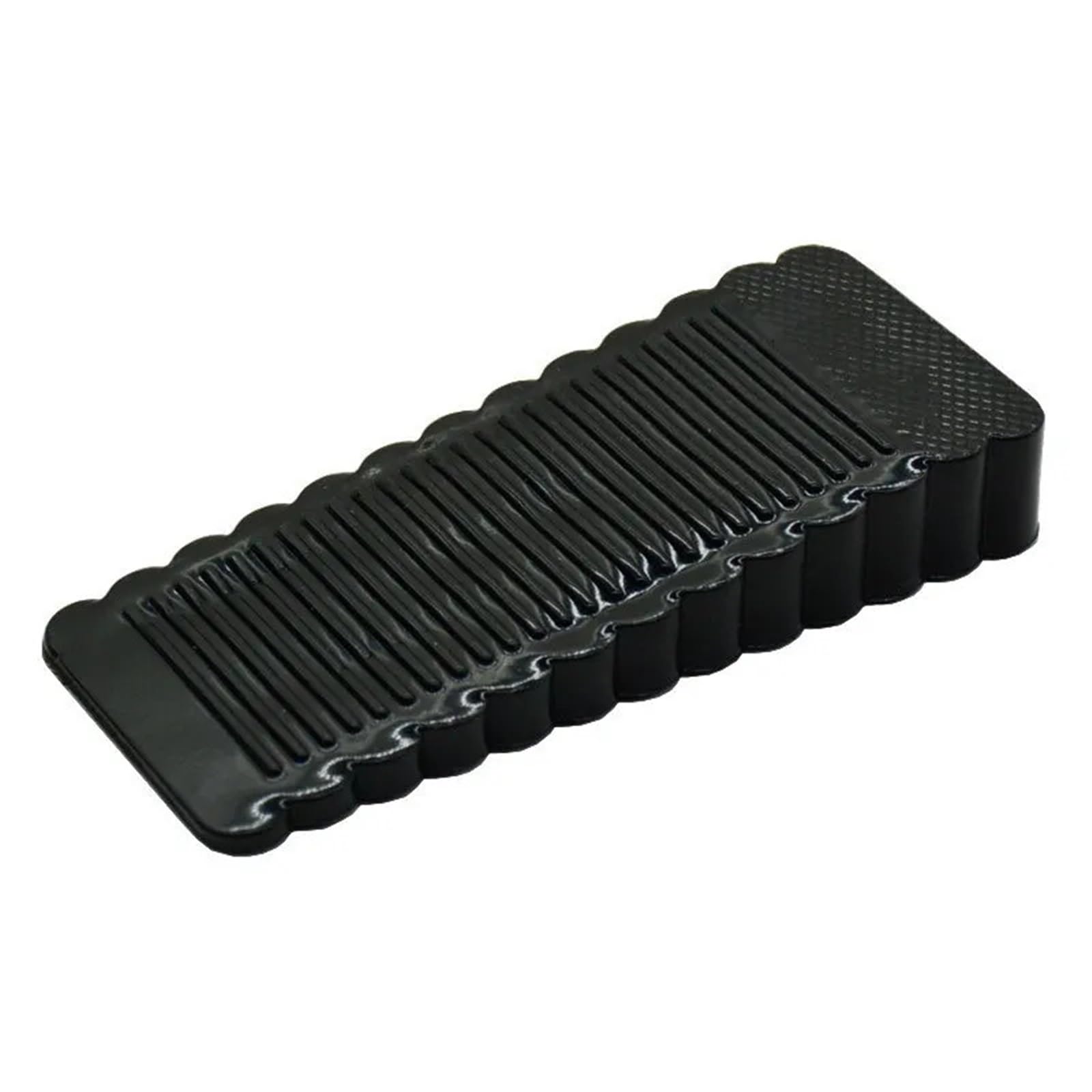 Iopklytf Black Door Stopper Non Slip Silicone Door Wedge Stopper