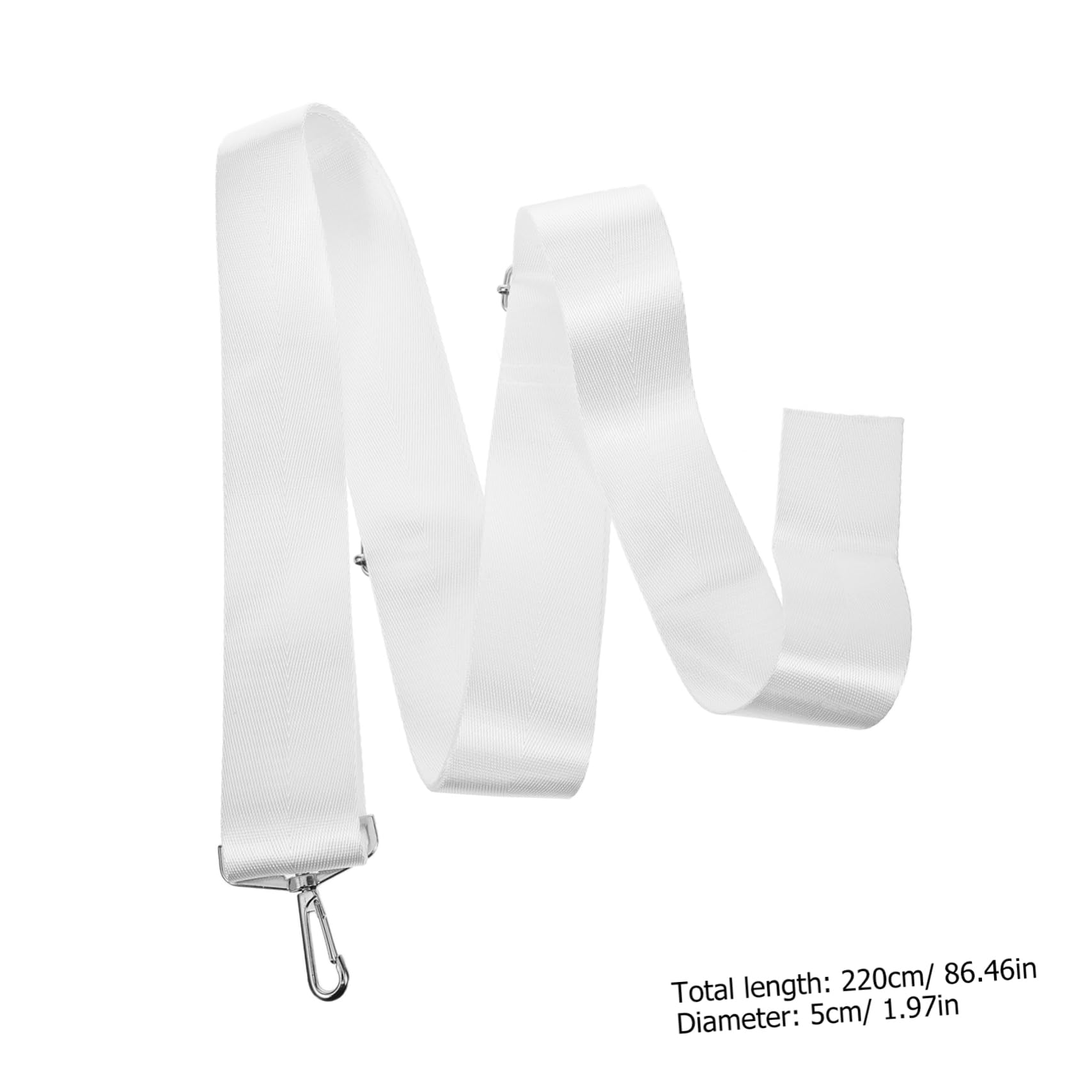 Toyvian Tennisnetz-mittelzone Drinnen Gericht Tragbares Tennisnetz Einstellbar Handhaben Höhe Tennisnetzzubehör Praktischer Tennisnetzgurt Tennisnetzseil Weiß Nylon