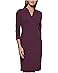 Calvin Klein 3/4 Sleeve V-Neck Sheath - Main View