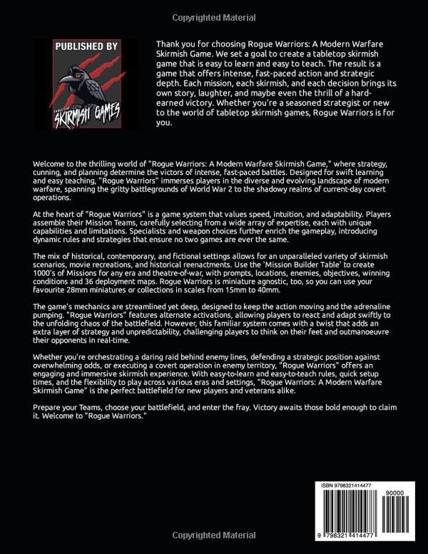 ROGUE WARRIORS: A Modern Warfare Skirmish Game - Image 2