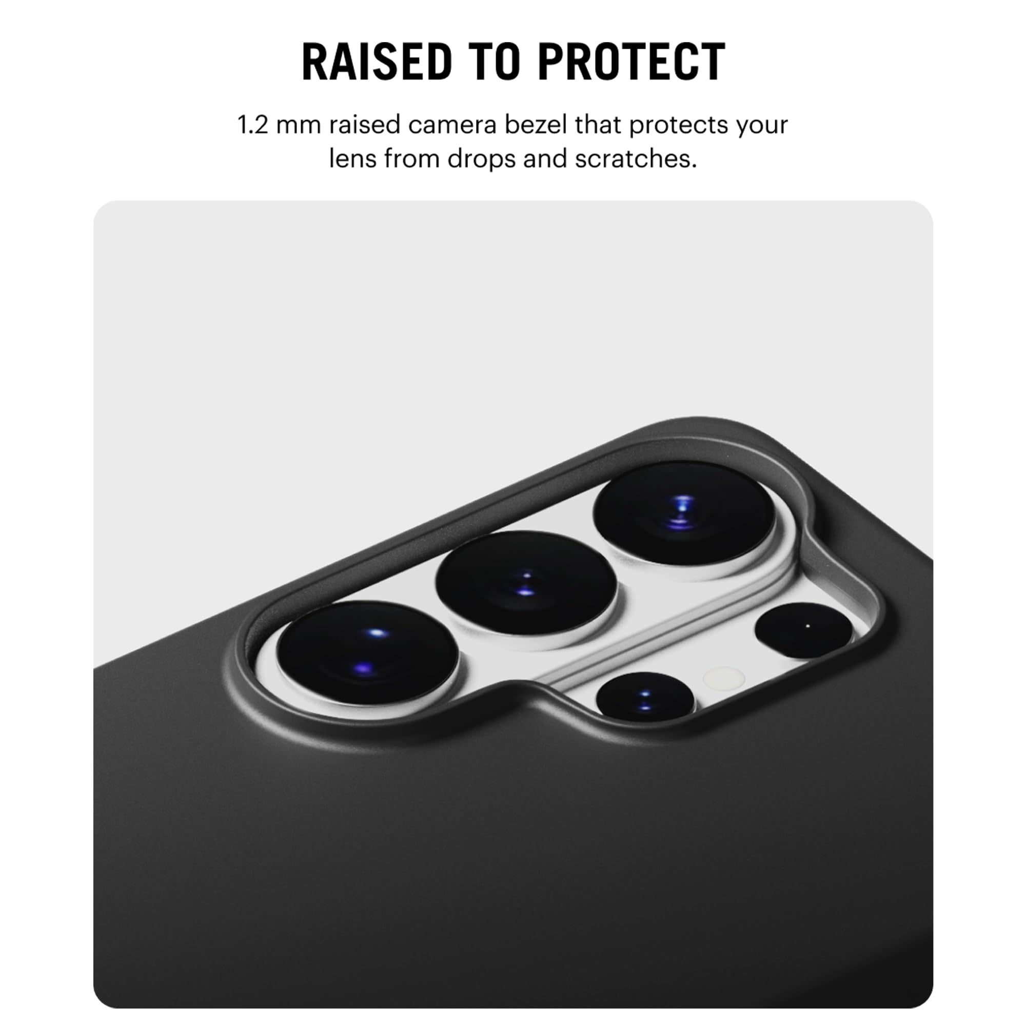 DailyObjects Samsung Galaxy S26 Ultra Stack Classic Magnetic Case Cover|Compatible with Magnetic|Camera & Body Protection|Shock/Scratch Proof|Dual Hybrid Protection | Wireless Charging - Carbon Black — Amazon image 4