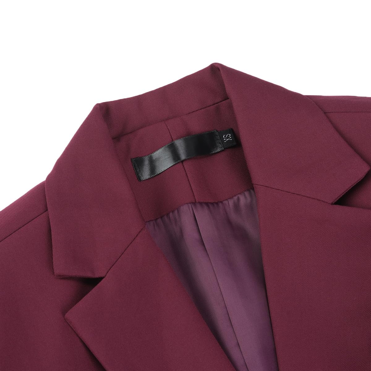 YUNCLOS Completo da ufficio da donna, 2 pezzi, giacca a maniche lunghe e pantaloni