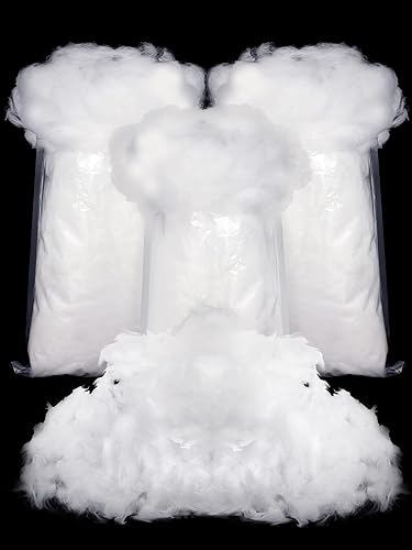 Miniatura 9 de Riakrum Manta de nieve artificial de Navidad para interiores, para decoración de nieve falsa de Navidad, árbol, mesa, exhibición de pueblo