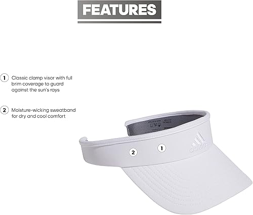 Miniatura 2 de adidas Visera de partido para mujer