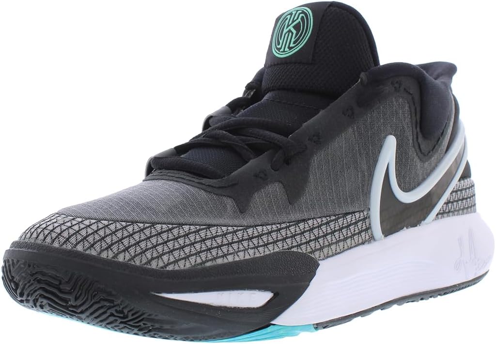 NikeKyrie 8 Go GS Boys Shoes Size 5.5, Color: Black/Black/White/Light/Menta