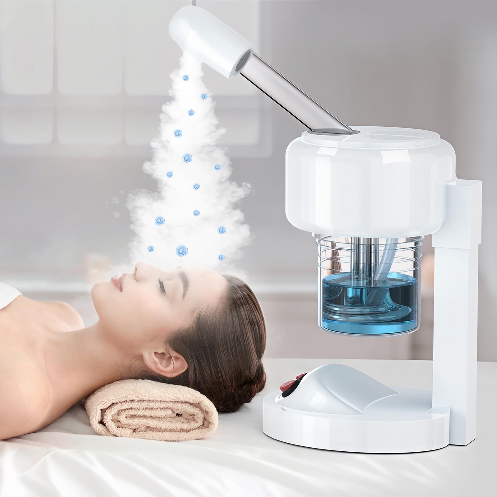 Amazon.com: Portable Facial Steamer with Removable Water Cup, UV