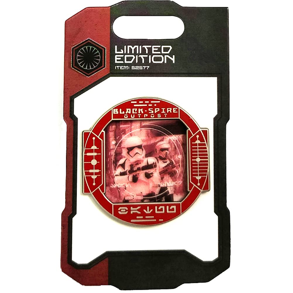DisneyParks Star Wars Pin - Galaxy's Edge - Black Spire Outpost - Stormtroopers, multicolored, Small, Aluminum, goldstone