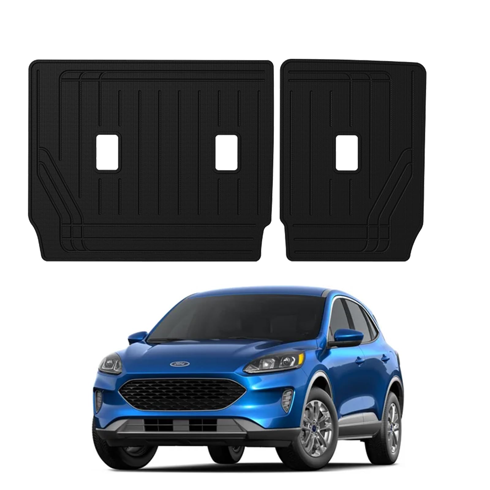 EcarzoBack Seat Cover Backrest Protector for 2020-2023 2024 Escape Interior Accessories All Weather Rear Seat Back Cover Dog Liner Pet Mat