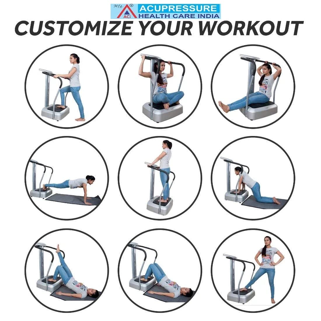 ACi Powerful Slim Full Body Vibration Platform Exercise Crazy Fit Massager ACi Powerful Slim Full Body Vibration Platform Exercise Crazy Fit Massager