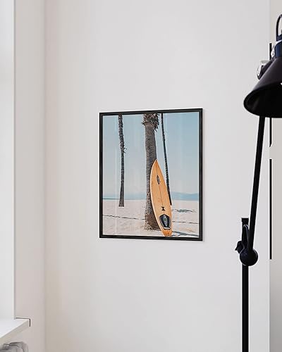 Miniatura 5 de HAUS AND HUES Arte de surf y cuadros de playa, póster de palmeras de California, arte de pared de palmeras de California, arte de pared de surf para