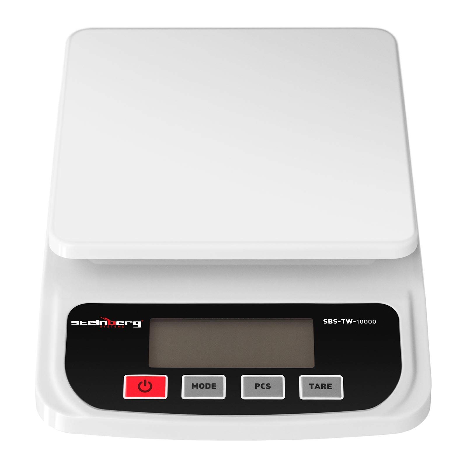 Steinberg Systems SBS-TW-10000 Tischwaage digital Waage bis 10 kg / 1g LCD Display Industriewaage Feinwaage Plattform 151 x 151 mm