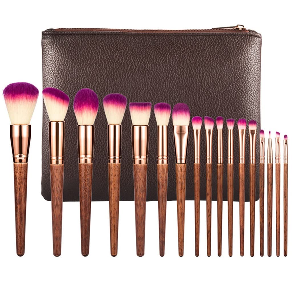 Professionelles 17-teiliges Make-up-Pinsel-Set für Lippen, Puder, Augen-Make-up-Pinsel, komplettes Set, Kosmetik-Schönheitswerkzeug, Mischpinsel