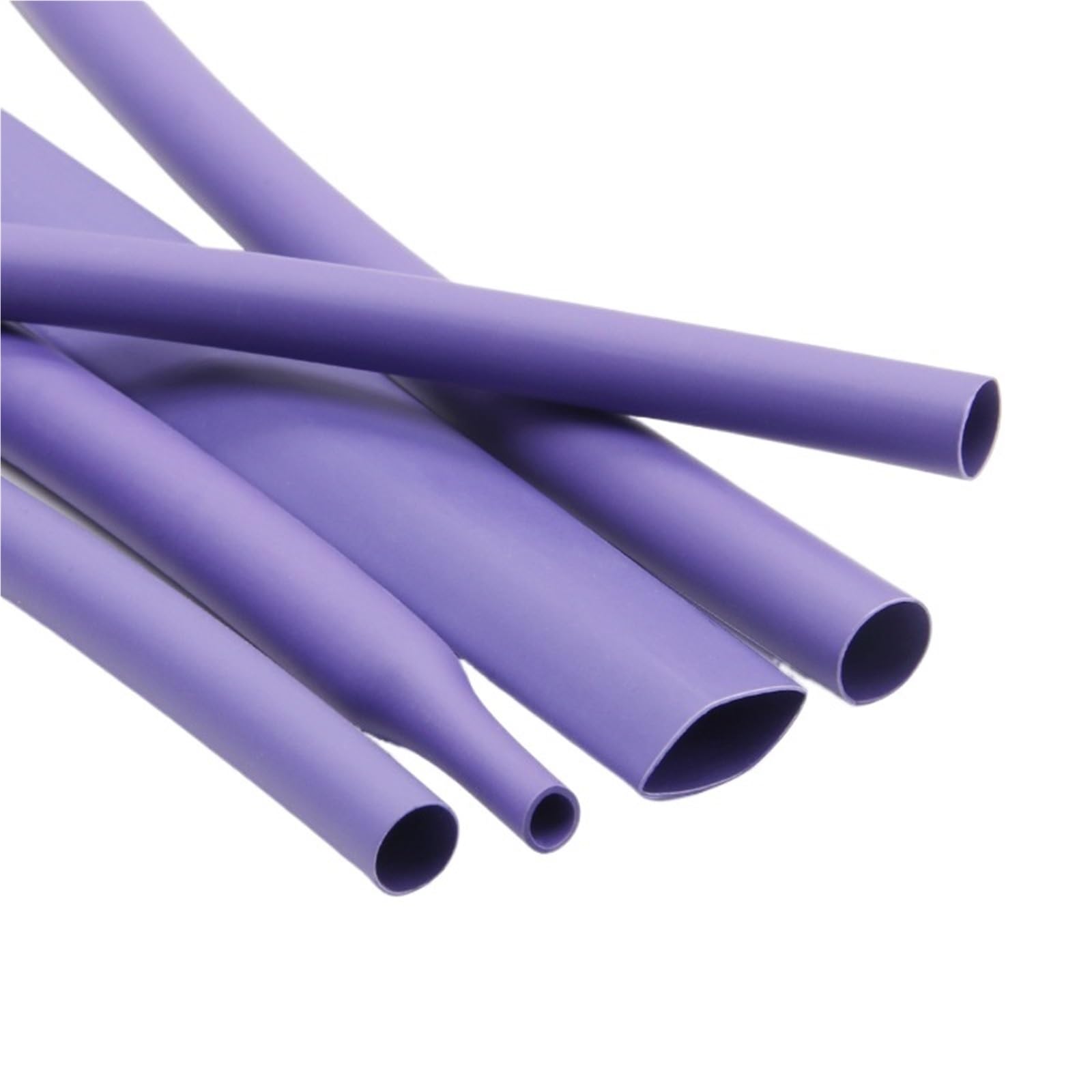 Gaine thermorétractable violette 1-10 m, rapport 2:1, diamètre 1,5 mm - 50 mm, gaine de câble thermorétractable for isolation électrique et réparations(10mm,8 meters)