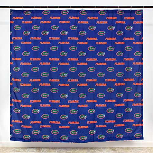 Image of College Covers Everything Comfy Florida Gators Bright and Colorful Shower Curtain Cover