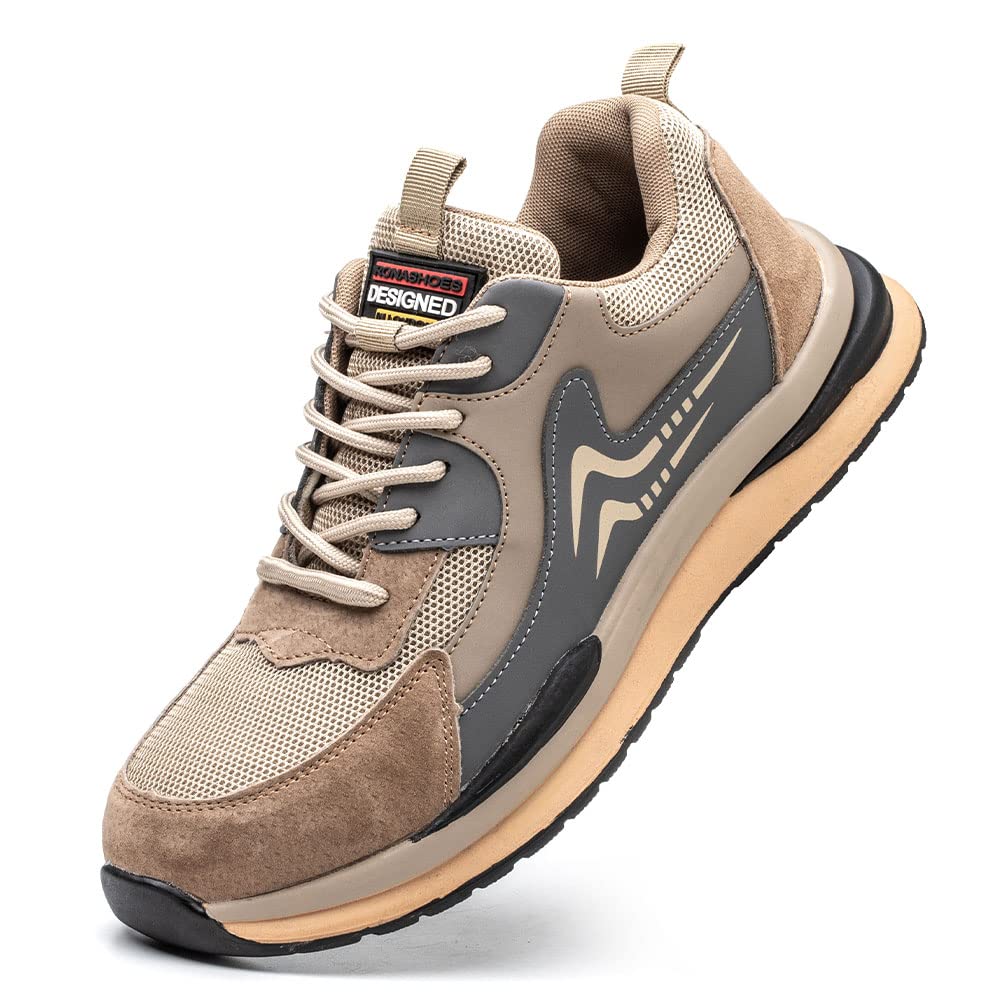 Rona Shoes Scarpe Antinfortunistiche Scarpe da Lavoro Antinfortunistiche Comode Leggere Comode Uomo Donna