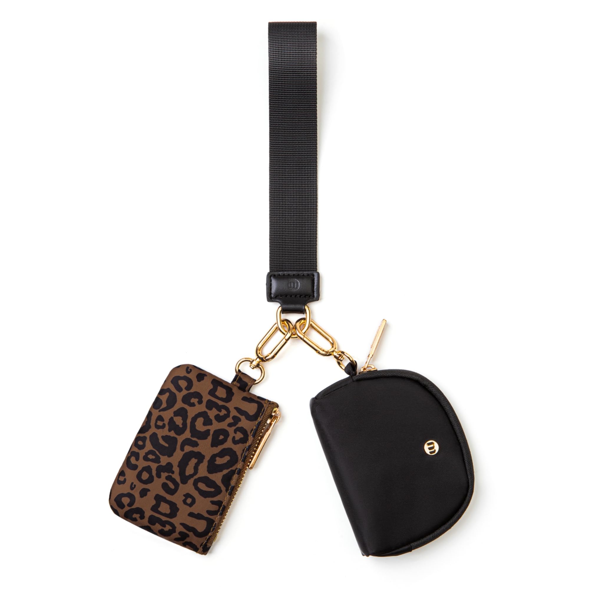 Mums Memory Mini Zip Around Wristlet Wallets for Women -KeyChain Wallet with Detachable Dual Pouch Wristlet -Key Chain
