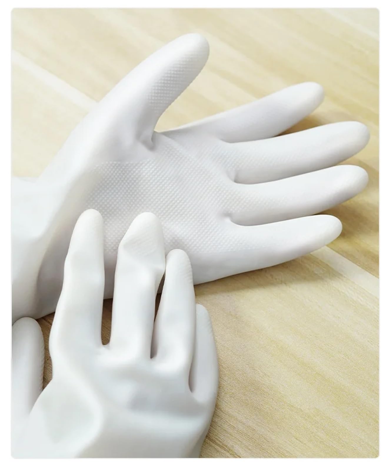 Guantes Limpieza Guantes for lavavajillas de látex, resistentes a arañazos, duraderos y larga duración