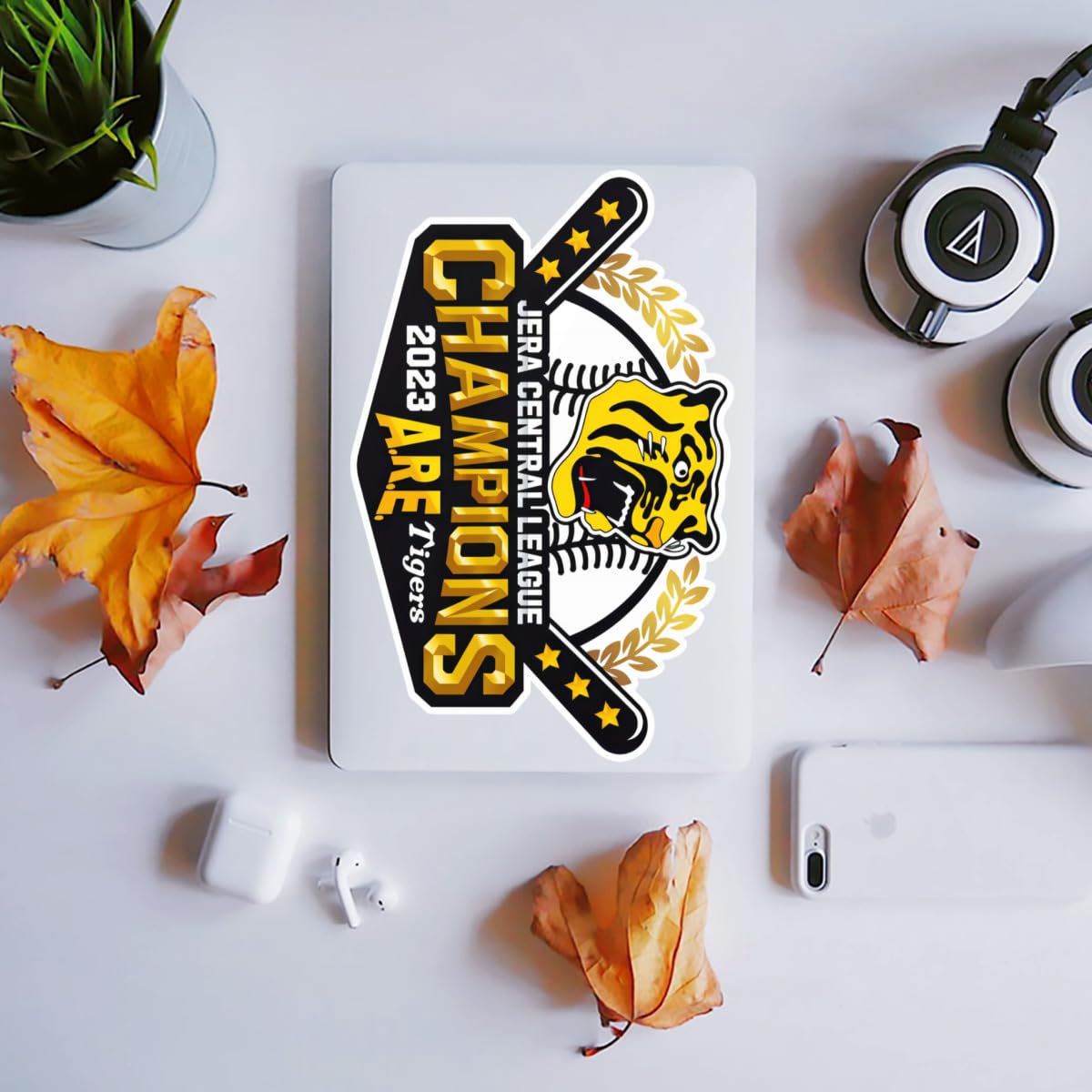 Amazon.co.jp: クリスタルステッカー 阪神タイガース 2023 リーグ優勝