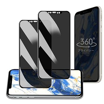 Amazon | 360度 覗き見防止フィルム iPhone X XS 11Pro 覗き見