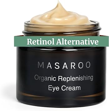 Organic Eye Cream For Wrinkles, Dry Skin, Dark Circles - 100% Natural Moisturising Under Eye Cream With Natural Retinol Alternative & Caffeine - Reduces Fine Lines, Eye Bags, Puffiness Naturally. 15ml