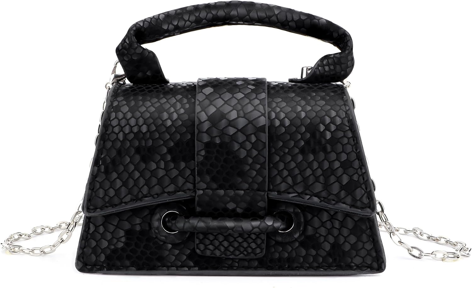 FALETO Mini Purses for Women Y2K Top Handle Crossbody Bag Stylish Tiny Clutch Shoulder Handbag for Cocktail Party Prom