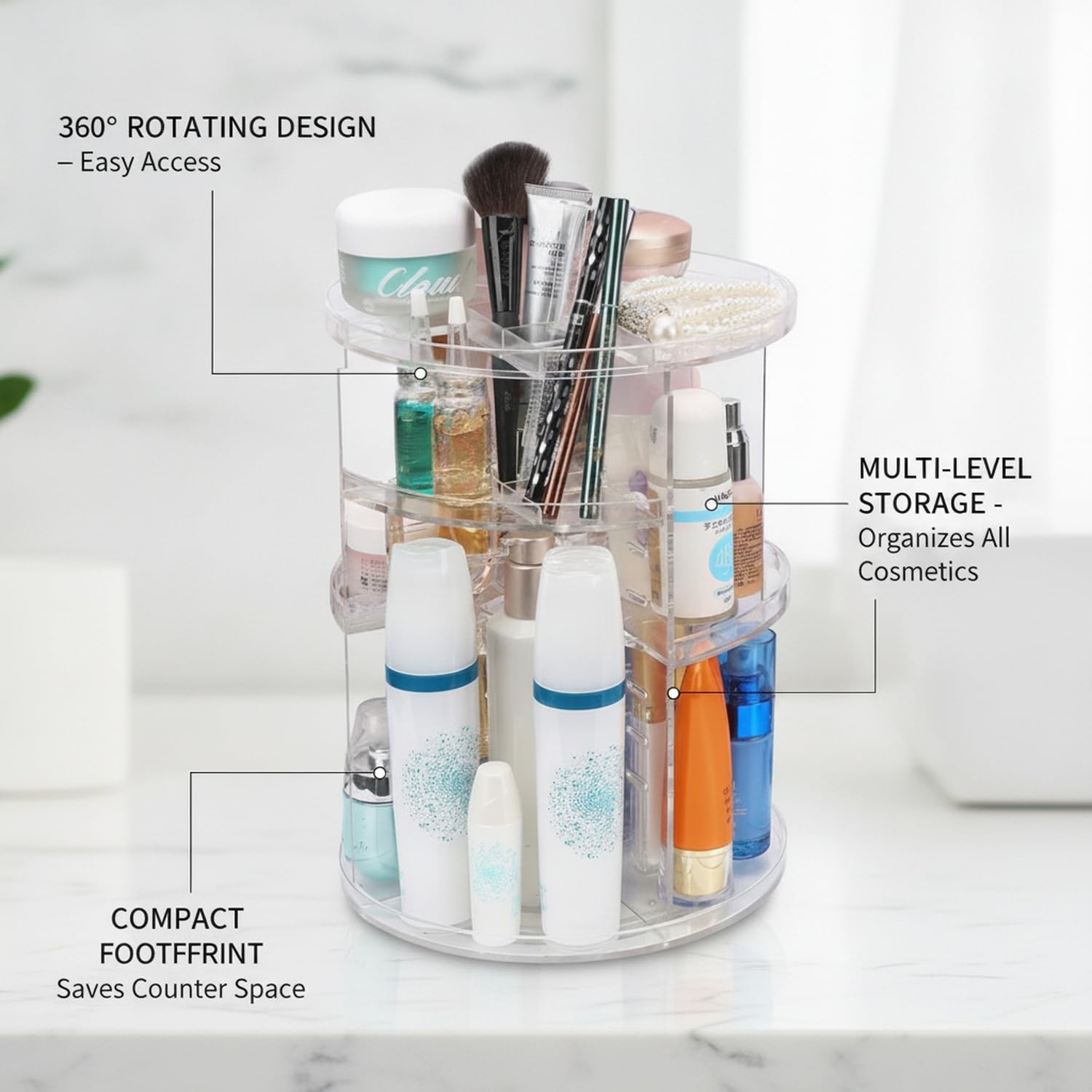 Organizador Giratorio, 1 PC