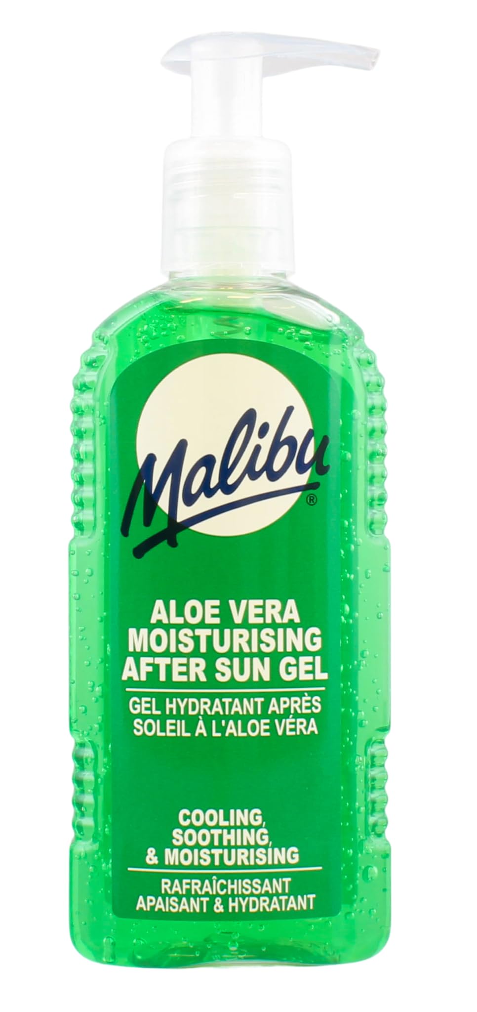 Malibu Sun After Sun Care, Cooling and Soothing Moisturising Gel, Aloe Vera, 200ml
