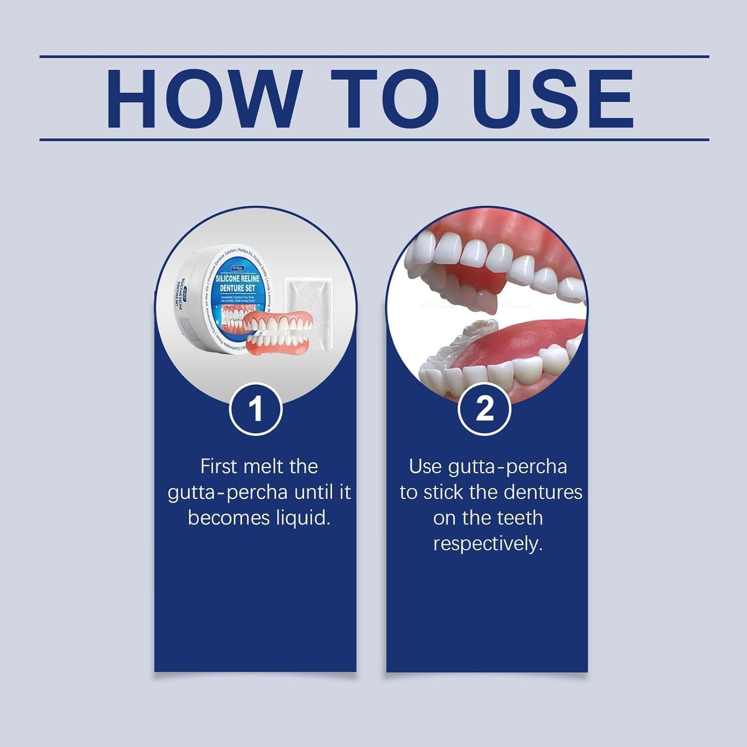 Dentier Silicone, Prothèse Dentaire Silicone Bikenda Pour Hommes Et Femmes