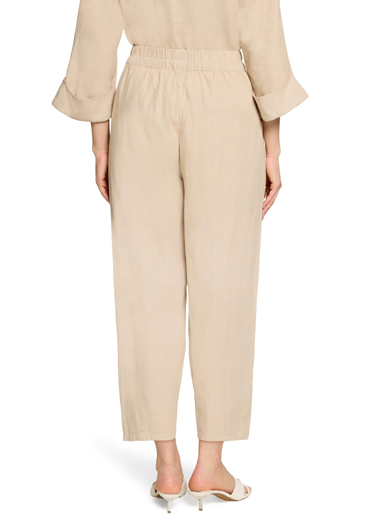Cartoon Damen Leinenhose mit Gummizug