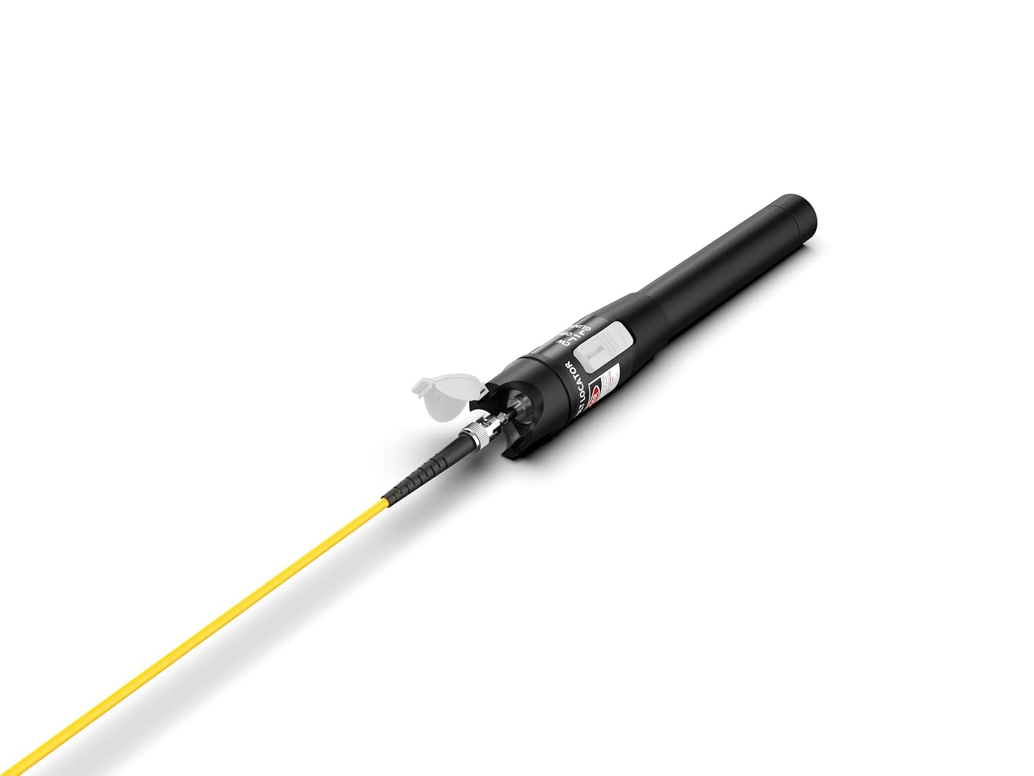 Visual Fault Locator 30KM, VFL Fiber Optic Light Source Tester 30mW, Red Light Pen Equipment for 2.5mm Universal Connector, FC/SC/ST/LC Adapter for CATV Telecommunications, Fiber Network Cable Test