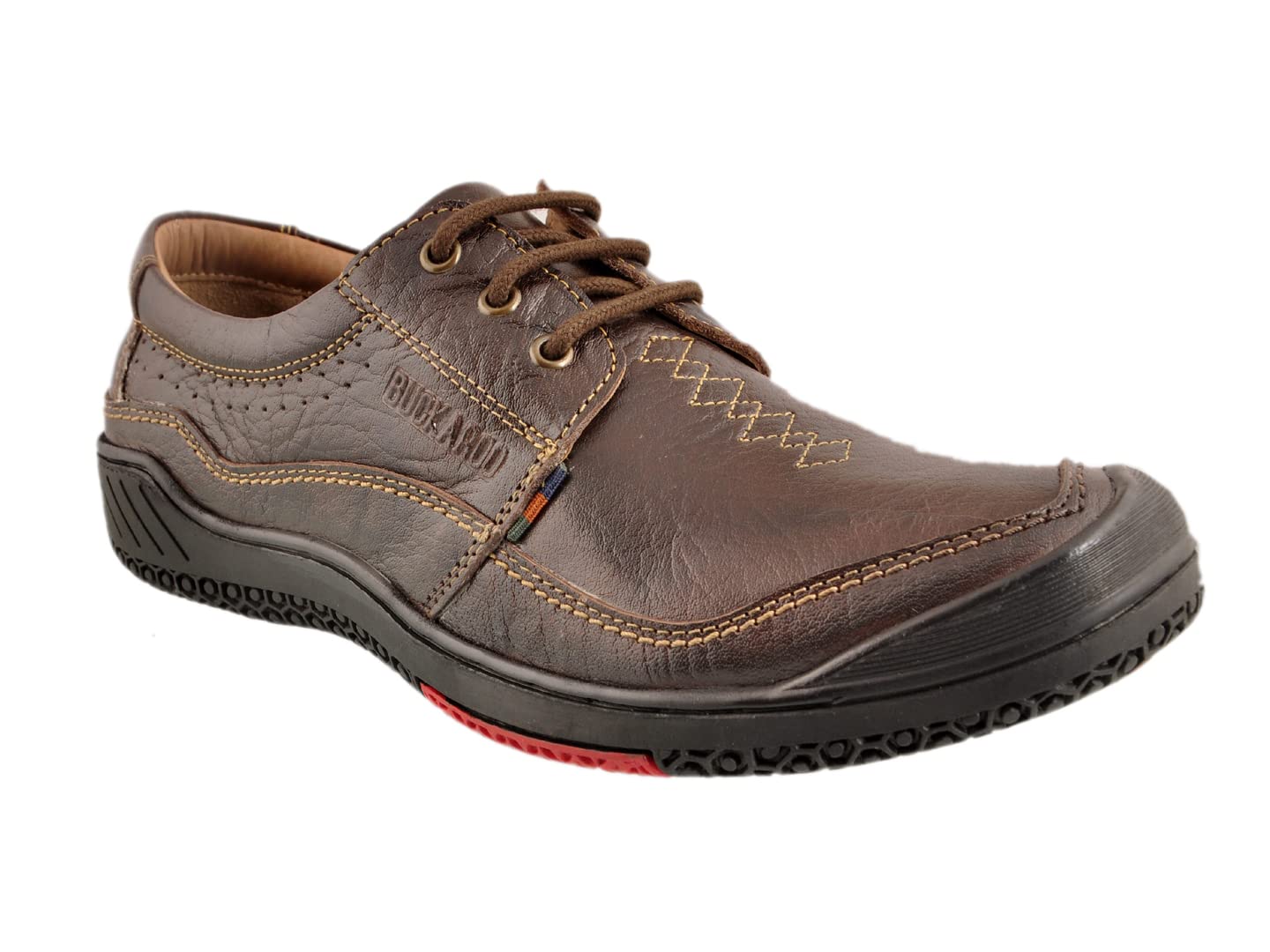 Buckaroo Reed Natural FullGrain Leather Brown Casual Shoes for Mens: Size UK 7 (B09QPZTKJM) Amazon Price History, Amazon Price Tracker
