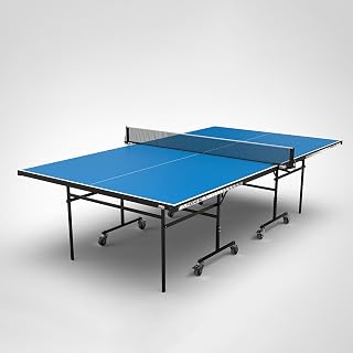 Stag Iconic New Launch Phoenix 150 Indoor Premium Table Tennis Table 15MM Top Laminated Board Including (2 TT Rackets, 3 Balls & Table Cover)
