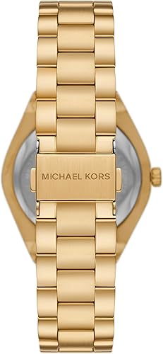Miniatura 3 de Michael Kors Lennox- Reloj de acero inoxidable con tres manecillas