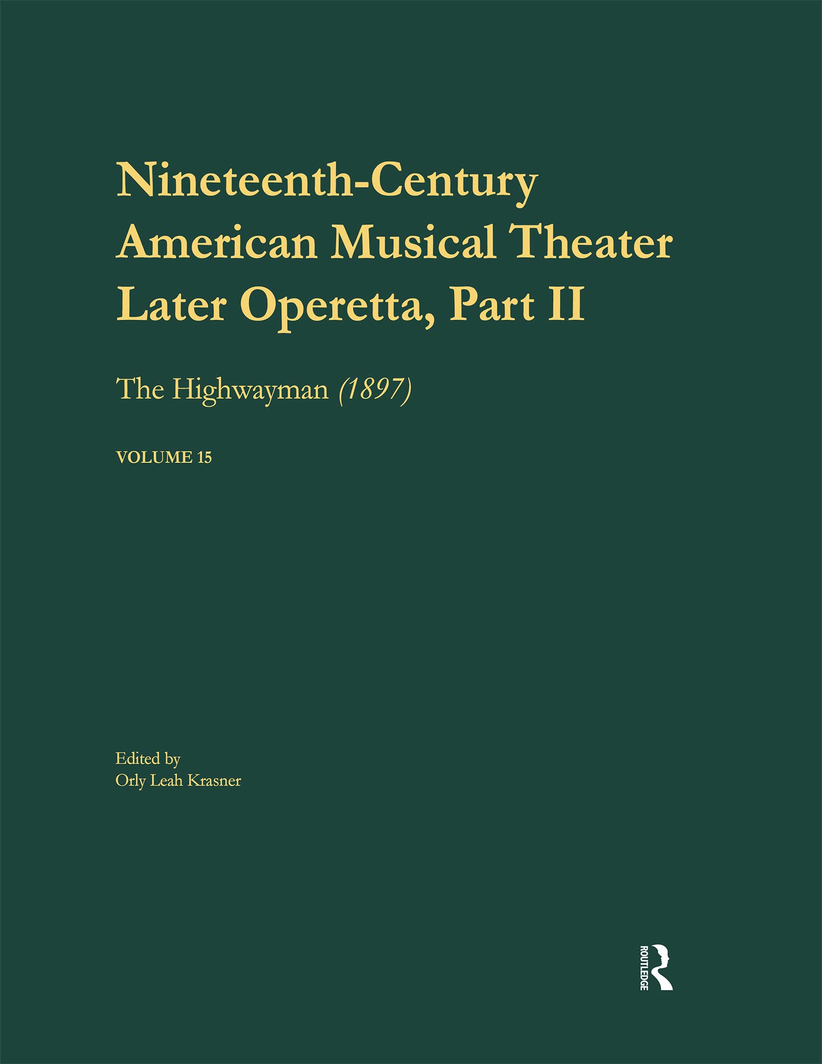 Opérette The Highwayman de DeKoven livret de Smith en partition de théâtre musical américain