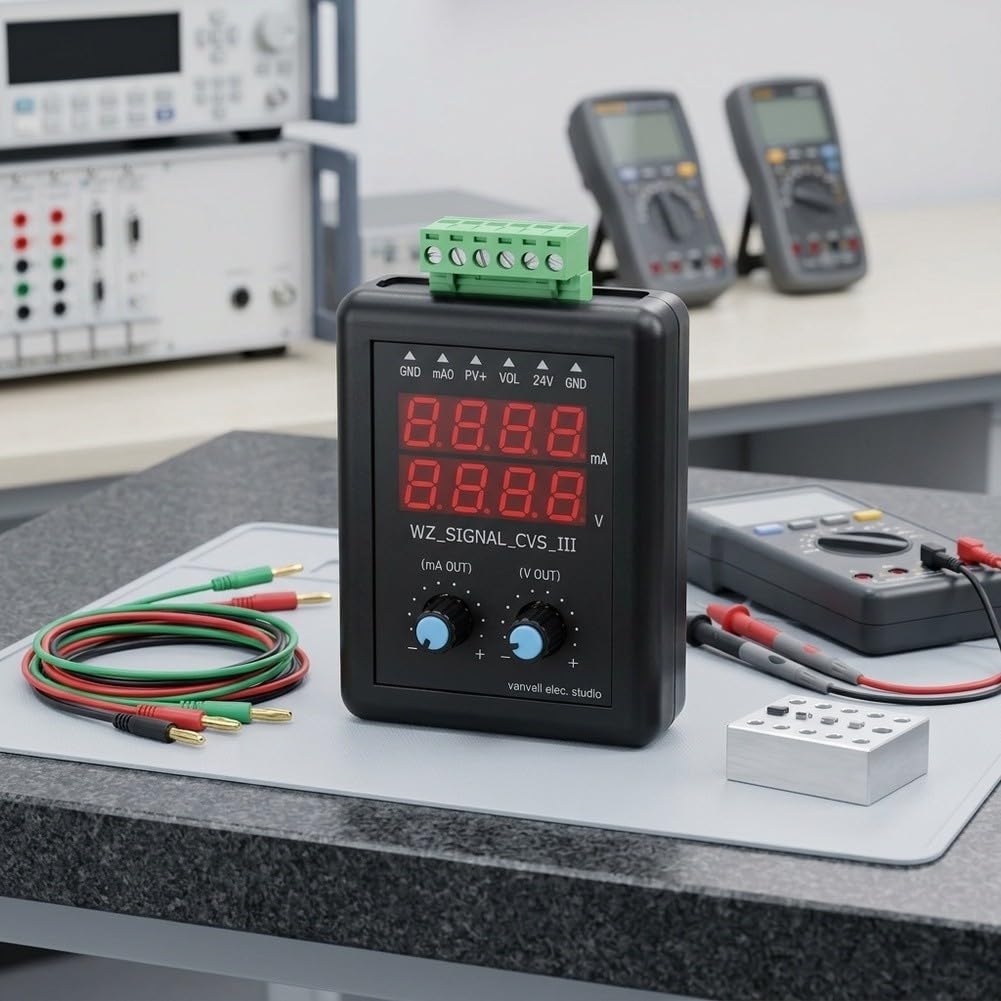 Calibrage portable 0-22 mA 0-12 V signal 24 V pour industriel