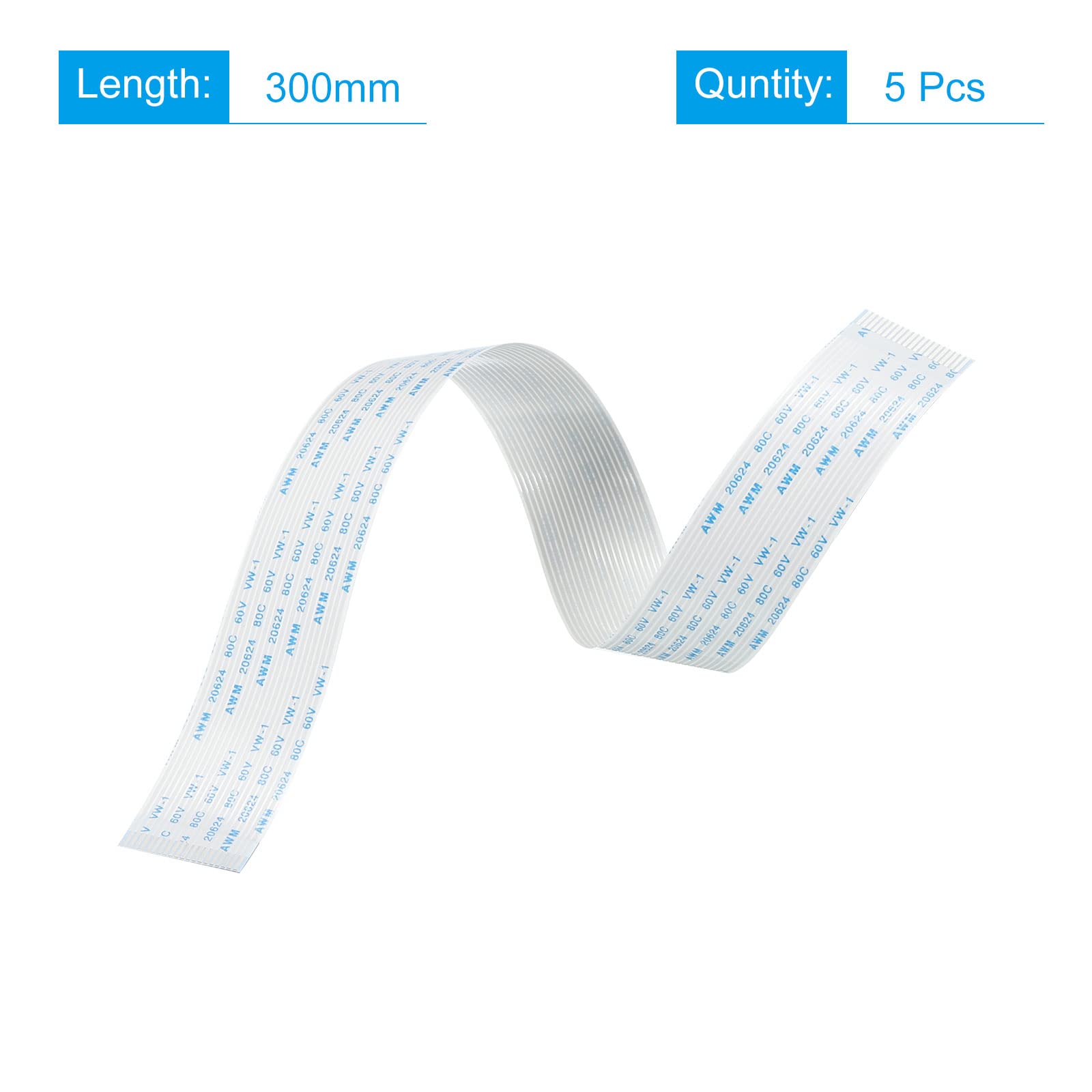 Amazon.co.jp: uxcell フレキシブルフラットケーブル 延長リボン